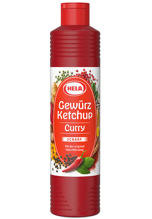 Spice Ketchup Curry Original 800 Ml Hela Ingredientes Brasil Com Imp